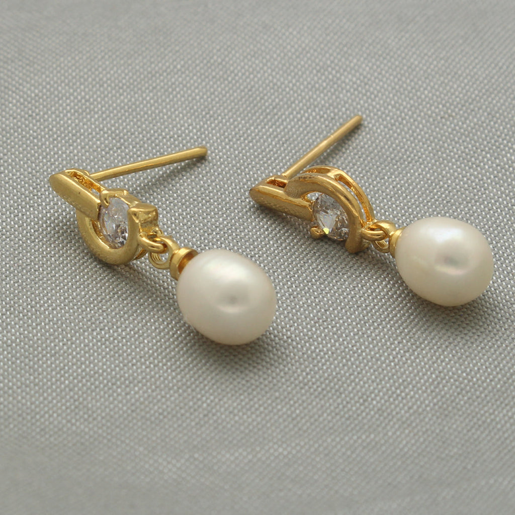 J Pearls Carina Pearl Earrings