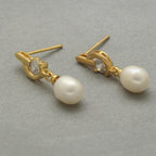 J Pearls Carina Pearl Earrings