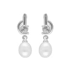 J Pearls Charvi Pearl Earrings | Grocsy