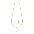 J Pearls Elora Pearl Pendant Set | Grocsy