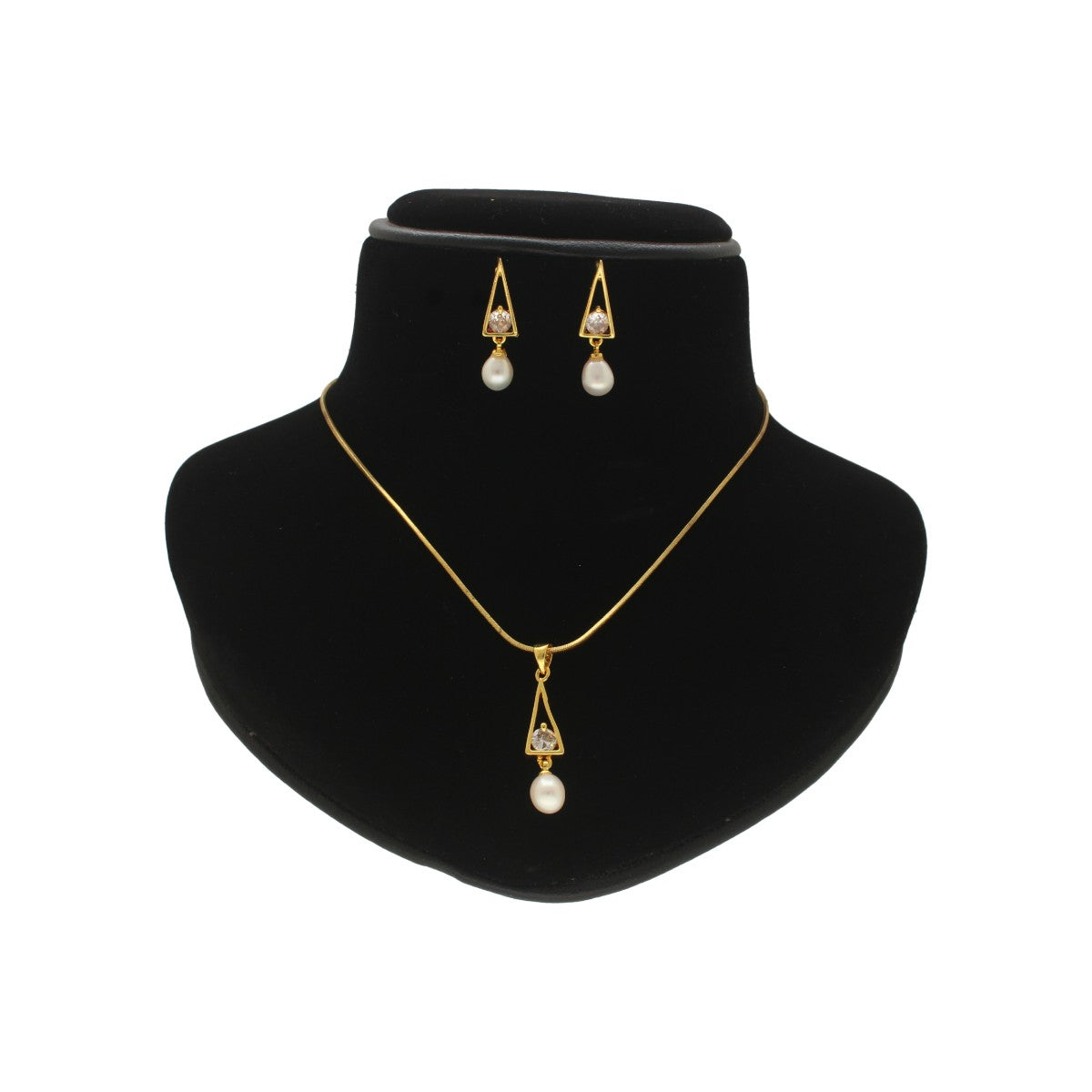 J Pearls Trellis Pearl Pendant Set | Grocsy