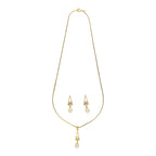J Pearls Trellis Pearl Pendant Set | Grocsy