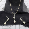 J Pearls Cally Pearl Pendant Set | Grocsy