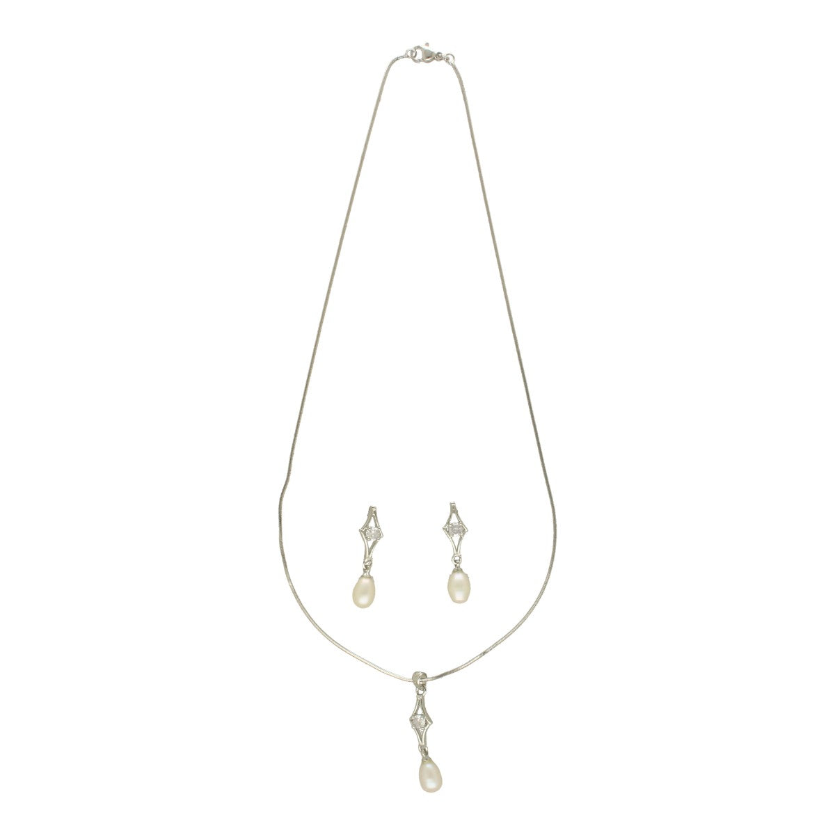 J Pearls Cally Pearl Pendant Set | Grocsy