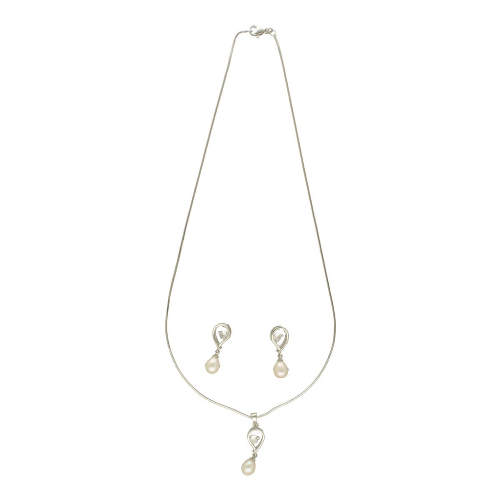 J Pearls Amora Pearl Pendant Set | Grocsy