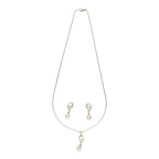 J Pearls Amora Pearl Pendant Set | Grocsy