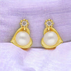 J Pearls Elegance Combo Of 4Pair Earrings