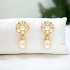 J Pearls Elegance Combo Of 4Pair Earrings