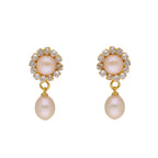 J Pearls Qushi 1 Line Button Pearl Set - Real Pearl Jewelry