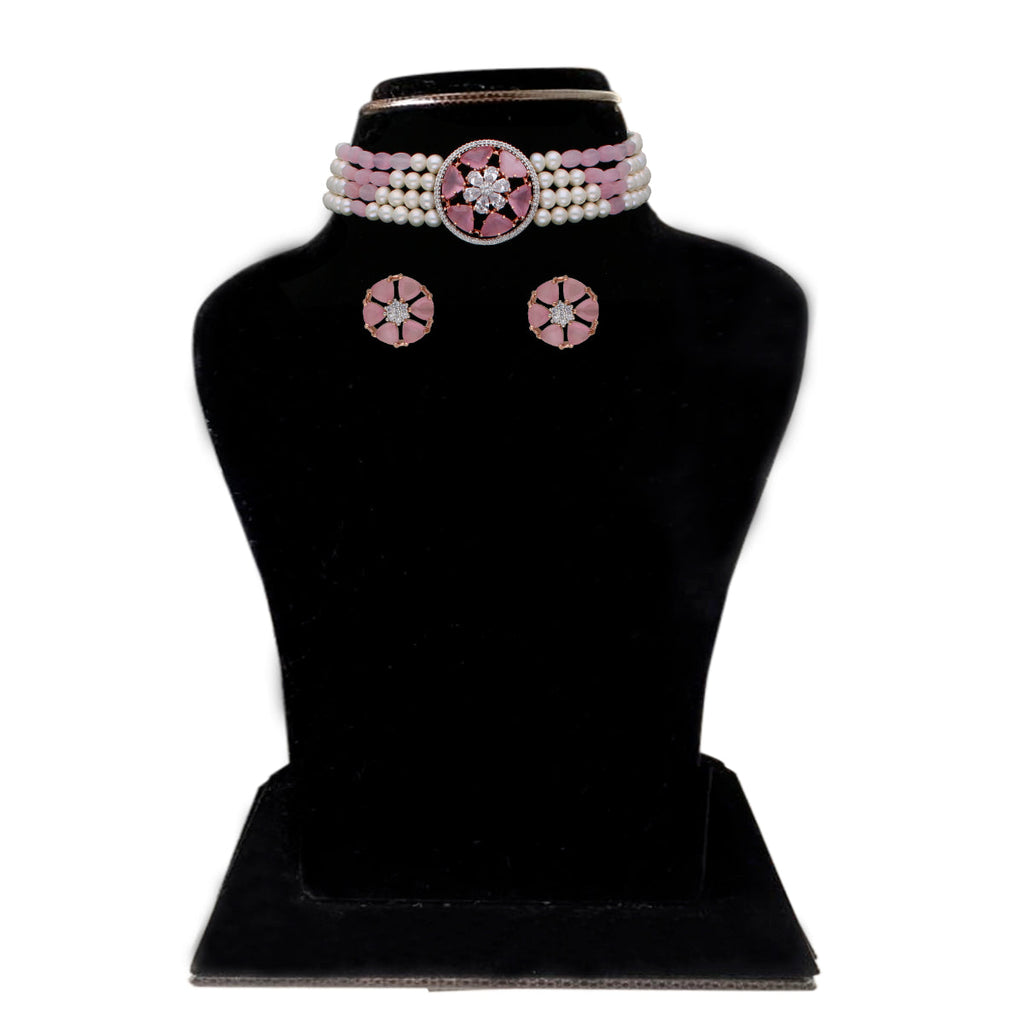 J Pearls Gajara Pearl Choker - Real Pearl Jewelry | Grocsy
