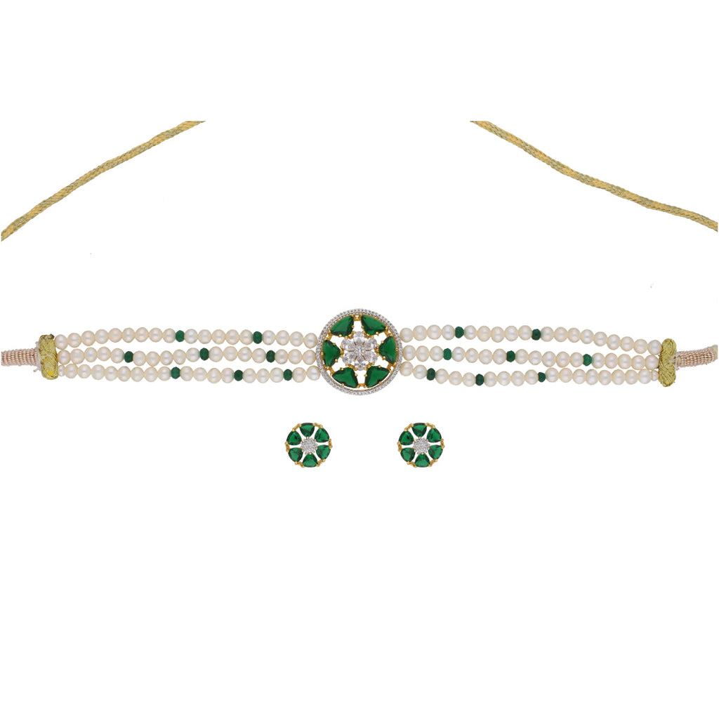 J Pearls Haarshini Pearl Choker - Real Pearl Jewelry | Grocsy