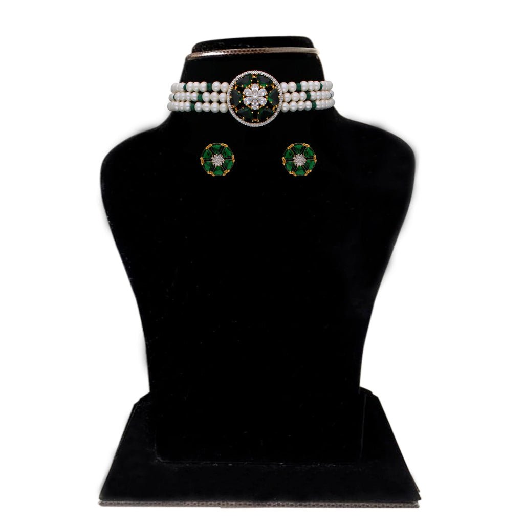 J Pearls Haarshini Pearl Choker - Real Pearl Jewelry | Grocsy