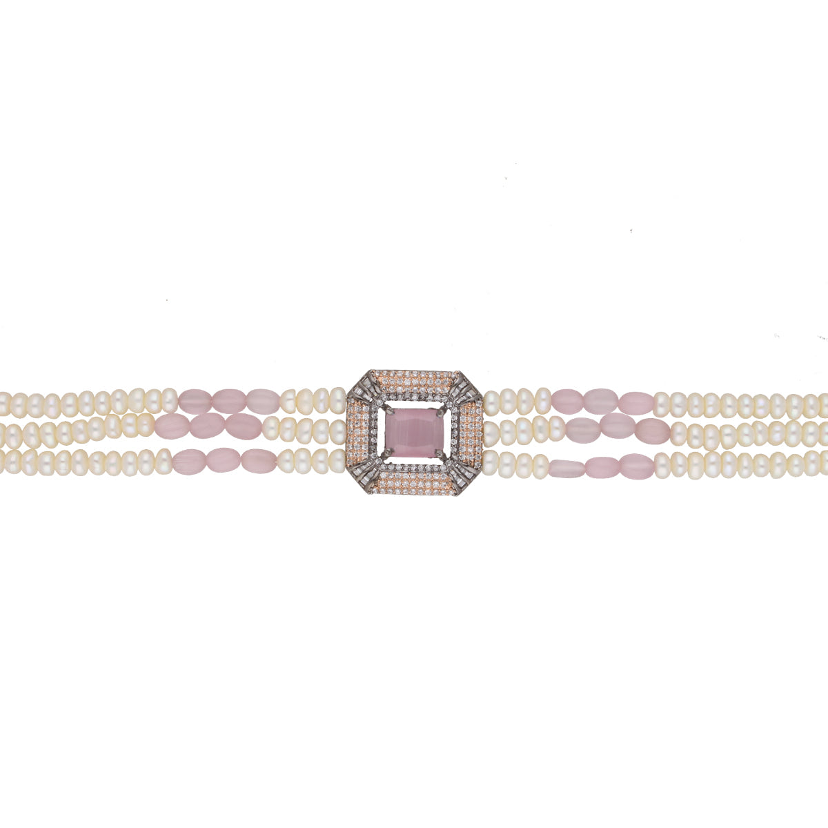 J Pearls Jaagruthi Pearl Choker - Real Pearl Jewelry | Grocsy
