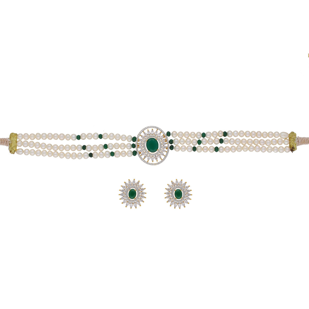 J Pearls Lipika Pearl Choker - Real Pearl Jewelry | Grocsy