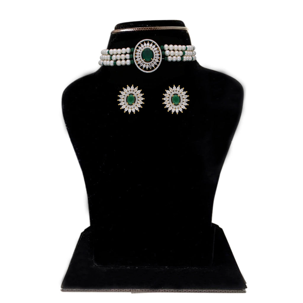 J Pearls Lipika Pearl Choker - Real Pearl Jewelry | Grocsy