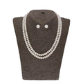 J Pearls Eeshani 2 Lines Pearl Necklaces - Real Pearl Jewelry | Grocsy