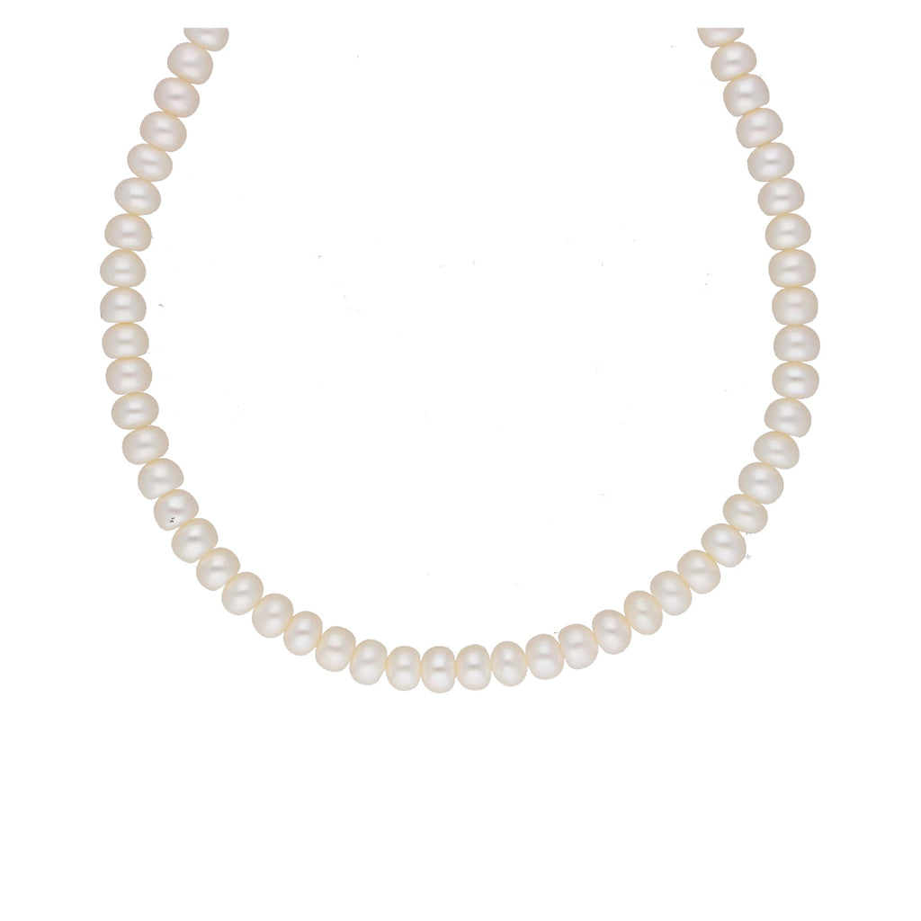 J Pearls Twisted 1 Line Pearl Necklaces - Real Pearl Jewelry | Grocsy