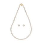 J Pearls Pratyusha 1 Line Pearl Necklaces - Real Pearl Jewelry | Grocsy