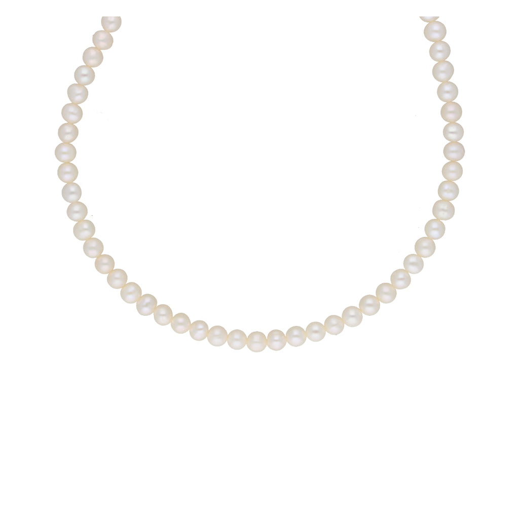 J Pearls Pratyusha 1 Line Pearl Necklaces - Real Pearl Jewelry | Grocsy