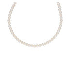 J Pearls Pratyusha 1 Line Pearl Necklaces - Real Pearl Jewelry | Grocsy