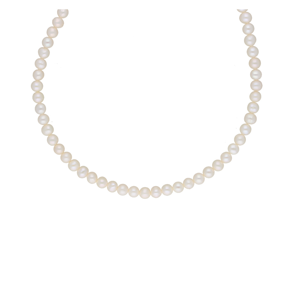 J Pearls Pratyusha 1 Line Pearl Necklaces - Real Pearl Jewelry | Grocsy