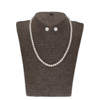 J Pearls Pratyusha 1 Line Pearl Necklaces - Real Pearl Jewelry | Grocsy