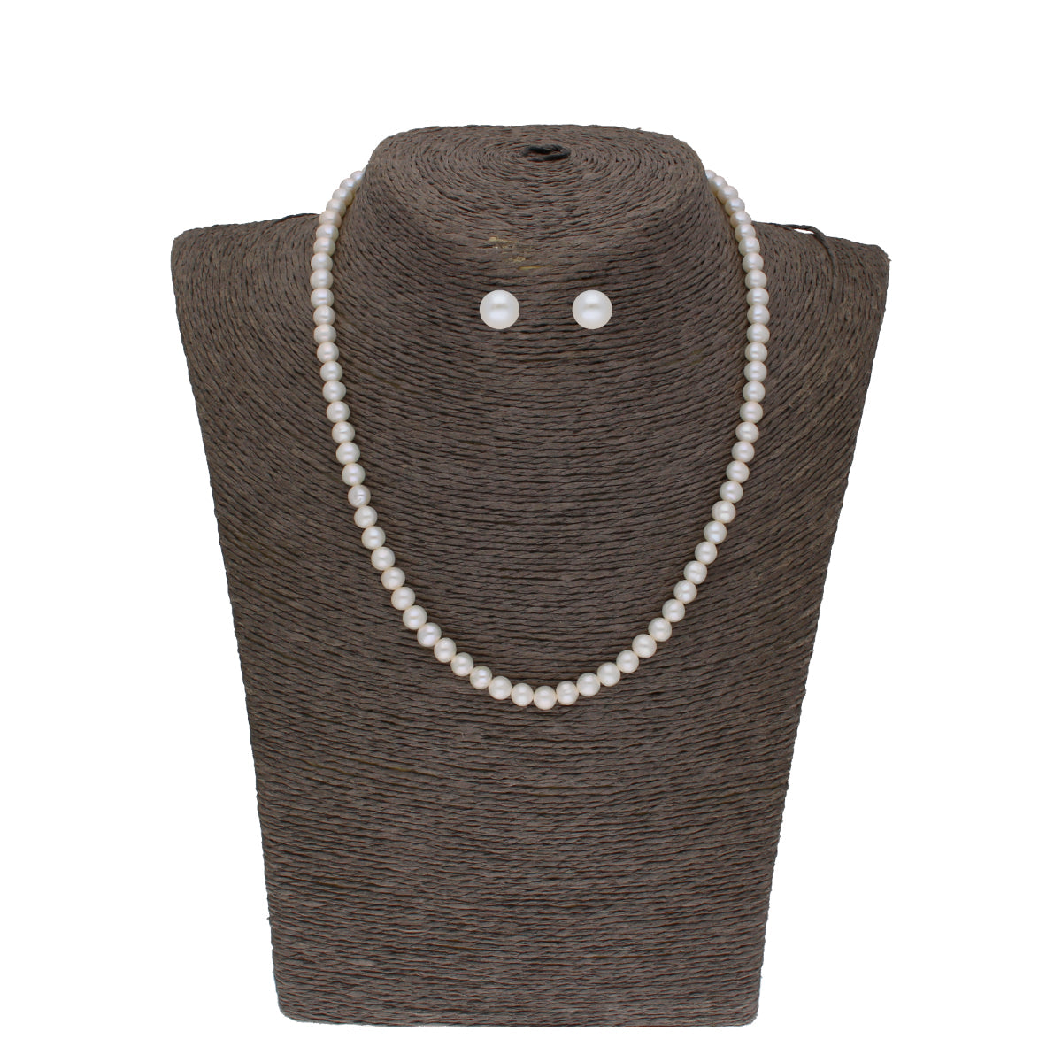 J Pearls Pratyusha 1 Line Pearl Necklaces - Real Pearl Jewelry | Grocsy