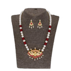 J Pearls Dheyanshi 1 Line Round Pearl Necklaces - Real Pearl Jewelry | Grocsy