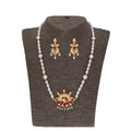 J Pearls Fancy 1 Line Oval Pearl Necklaces - Real Pearl Jewelry | Grocsy
