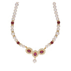 J Pearls Januja 1 Line Round Pearl Necklaces - Real Pearl Jewelry | Grocsy