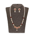J Pearls Januja 1 Line Round Pearl Necklaces - Real Pearl Jewelry | Grocsy