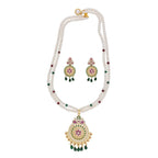 J Pearls Kashika 2 Lines Round Pearl Necklaces - Real Pearl Jewelry | Grocsy