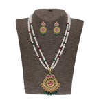J Pearls Kashika 2 Lines Round Pearl Necklaces - Real Pearl Jewelry | Grocsy