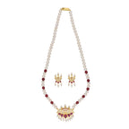 J Pearls Widisha 1 Line Round Pearl Necklaces - Real Pearl Jewelry | Grocsy
