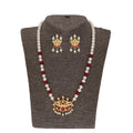 J Pearls Widisha 1 Line Round Pearl Necklaces - Real Pearl Jewelry | Grocsy
