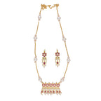 J Pearls Raksha 1 Line Round Pearl Necklaces - Real Pearl Jewelry | Grocsy