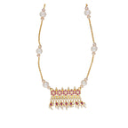 J Pearls Raksha 1 Line Round Pearl Necklaces - Real Pearl Jewelry | Grocsy
