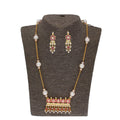 J Pearls Raksha 1 Line Round Pearl Necklaces - Real Pearl Jewelry | Grocsy