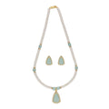 J Pearls Cancala 1 Line Button Pearl Set - Real Pearl Jewelry | Grocsy