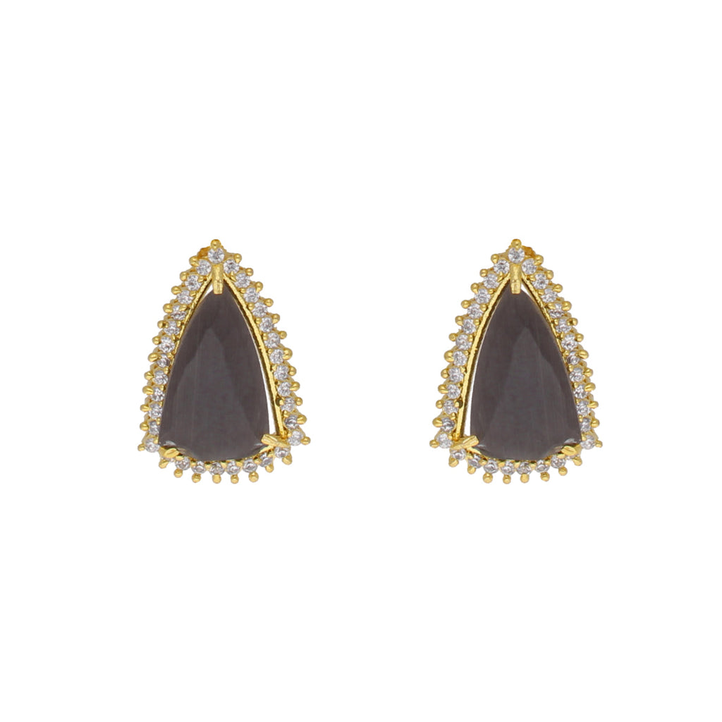 J Pearls Riya 1 Line Oval Pearl Set - Real Pearl Jewelry | Grocsy