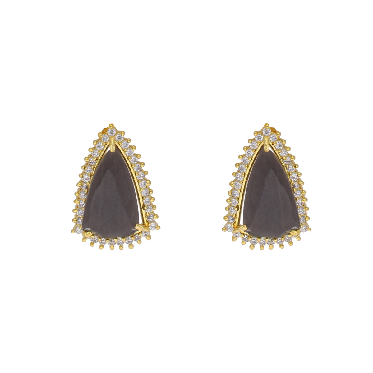 J Pearls Riya 1 Line Oval Pearl Set - Real Pearl Jewelry | Grocsy