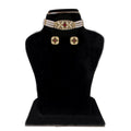 J Pearls Kyra 3 Lines Round Choker Set - Real Pearl Jewelry | Grocsy