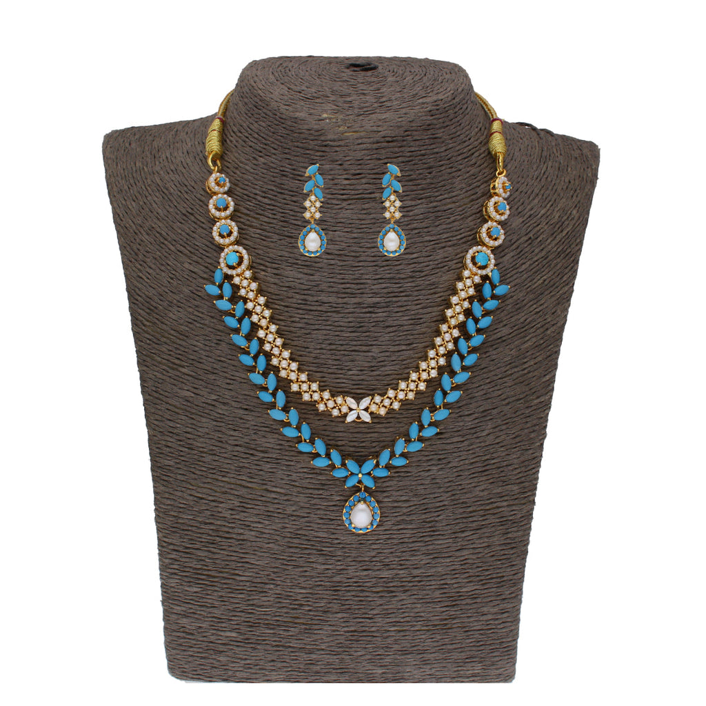 J Pearls Trendy Necklace Set | Grocsy