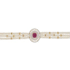 J Pearls Kashvi Pearl Choker - Real Pearl Jewelry | Grocsy