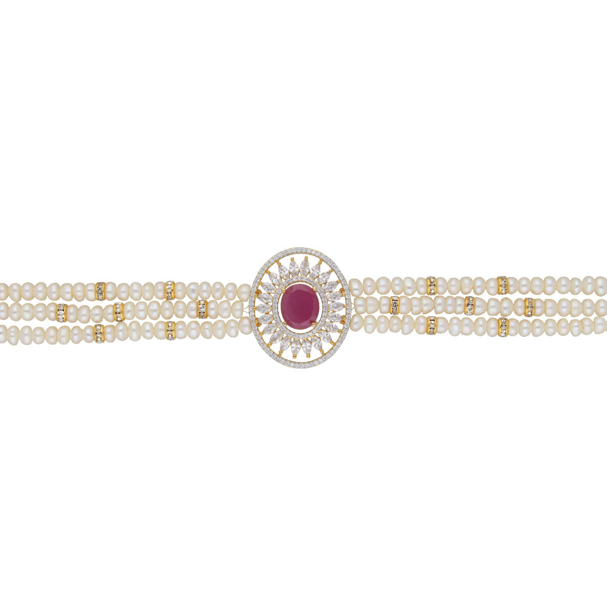 J Pearls Kashvi Pearl Choker - Real Pearl Jewelry | Grocsy