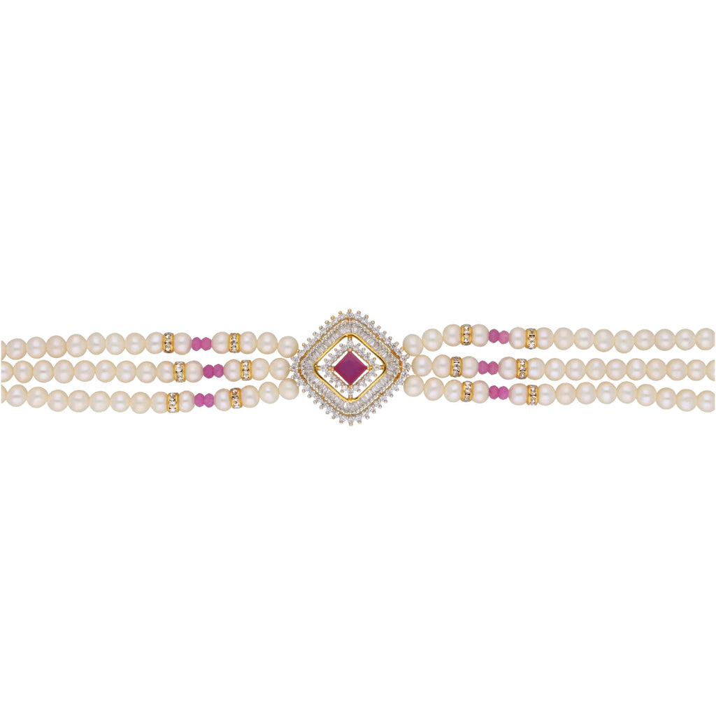 J Pearls Falguni Pearl Choker - Real Pearl Jewelry | Grocsy