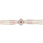 J Pearls Falguni Pearl Choker - Real Pearl Jewelry | Grocsy