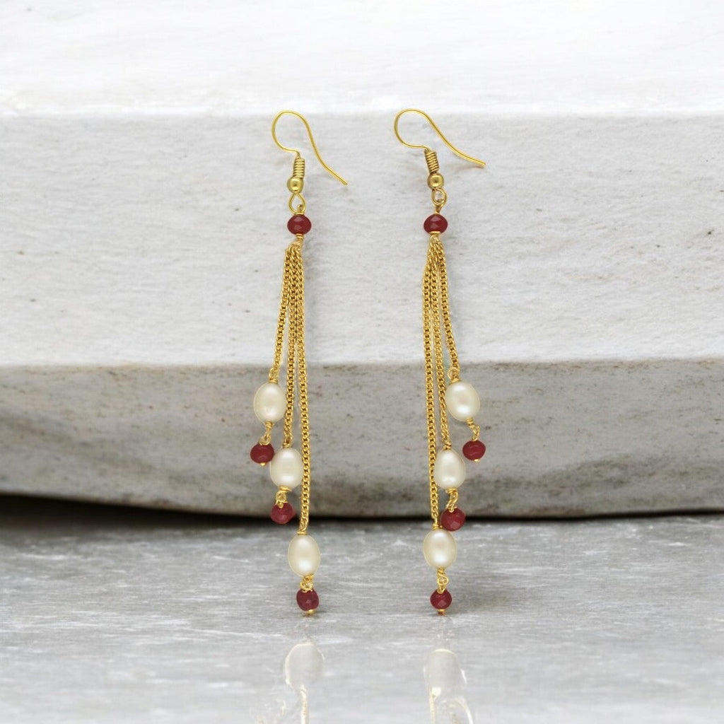 J Pearls Adora Pearl Earrings