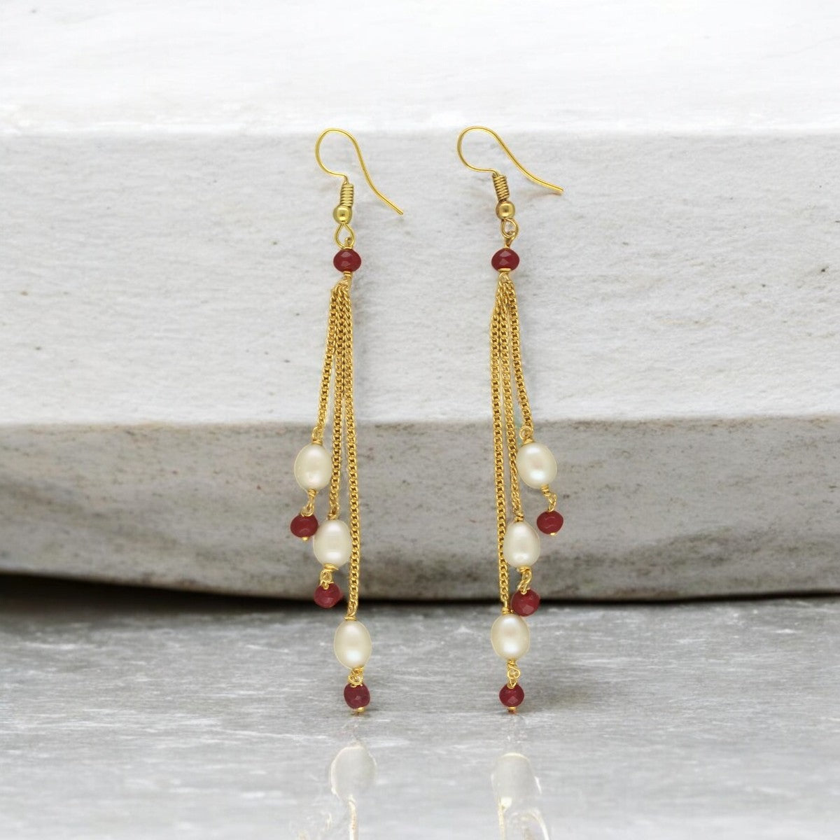 J Pearls Adora Pearl Earrings