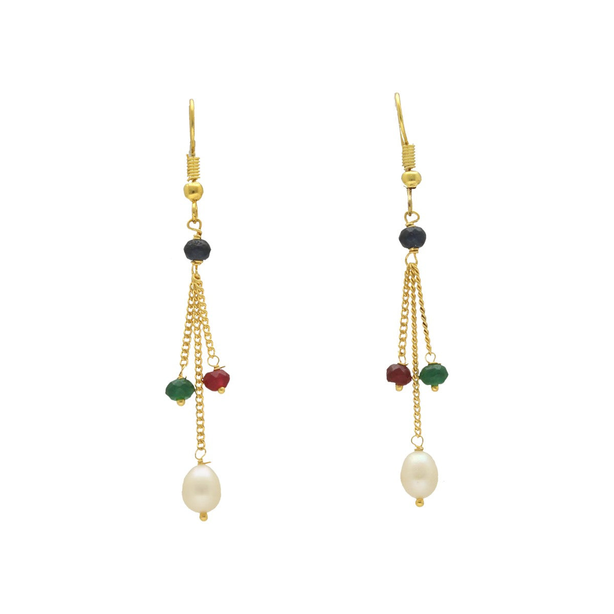 J Pearls Whril Pearl Earrings